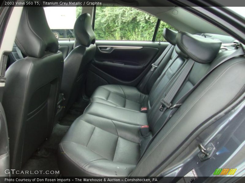 Titanium Grey Metallic / Graphite 2003 Volvo S60 T5