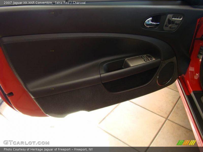 Salsa Red / Charcoal 2007 Jaguar XK XKR Convertible