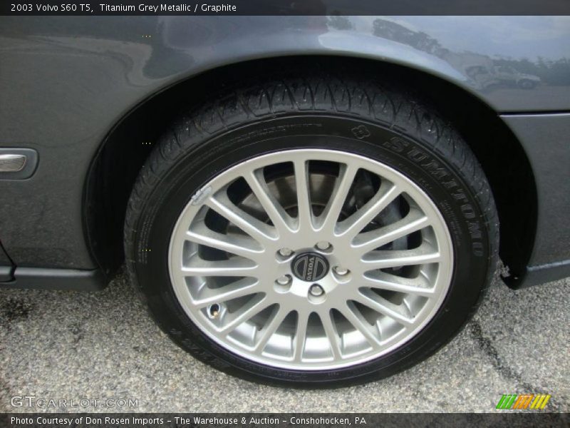 Titanium Grey Metallic / Graphite 2003 Volvo S60 T5