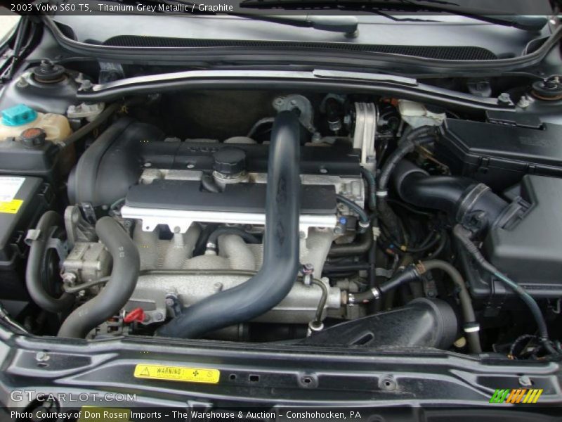 Titanium Grey Metallic / Graphite 2003 Volvo S60 T5