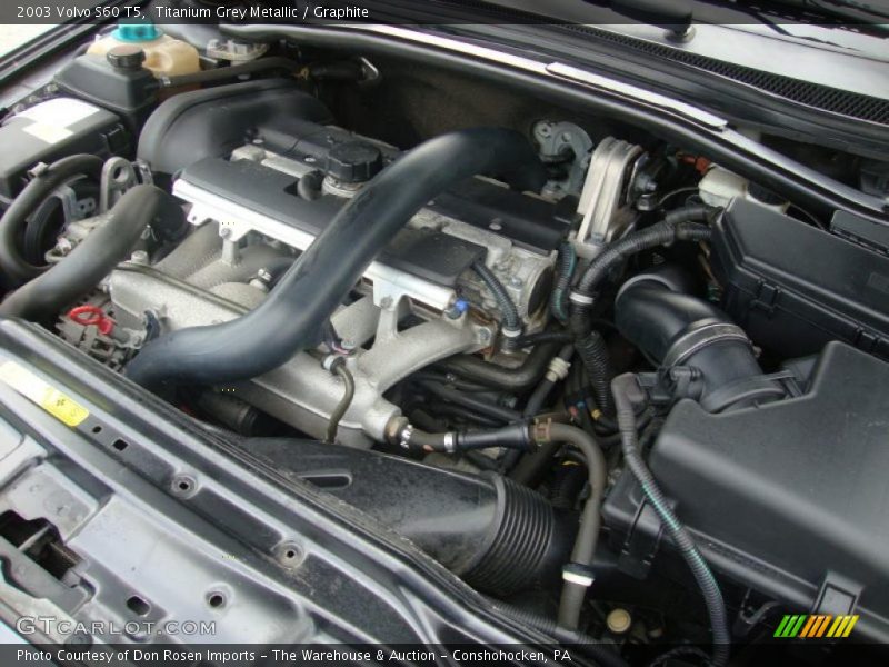 Titanium Grey Metallic / Graphite 2003 Volvo S60 T5