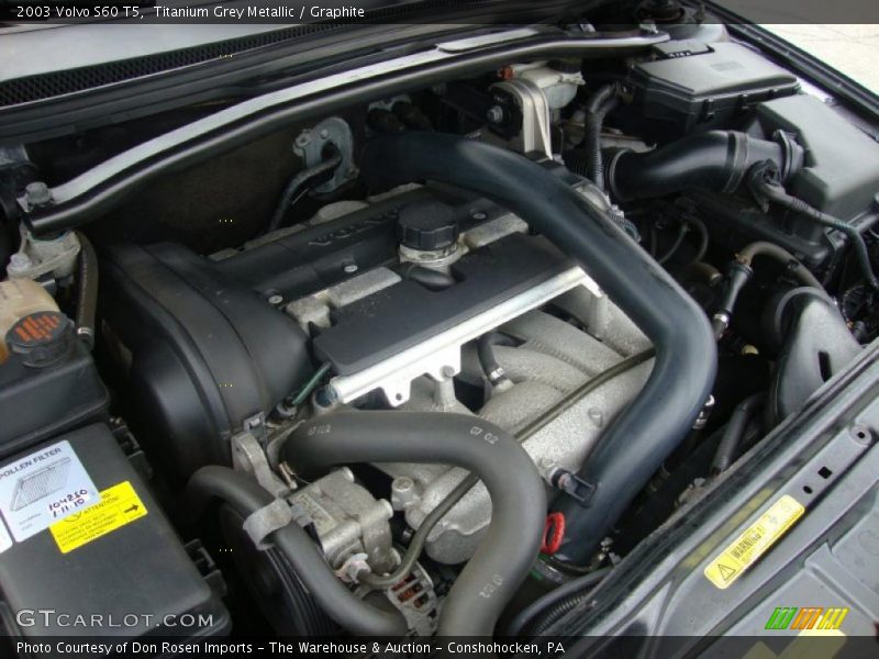 Titanium Grey Metallic / Graphite 2003 Volvo S60 T5