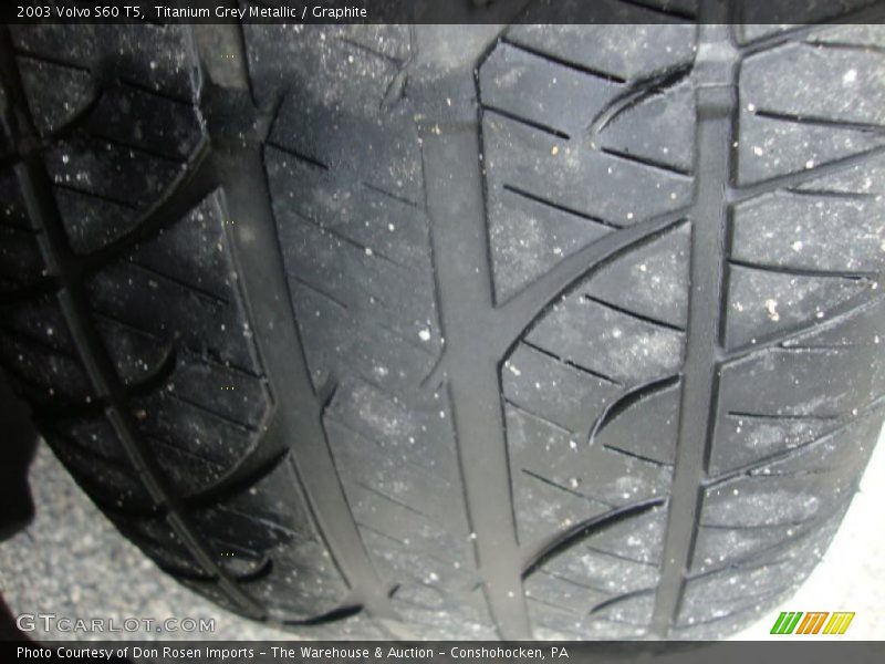 Titanium Grey Metallic / Graphite 2003 Volvo S60 T5