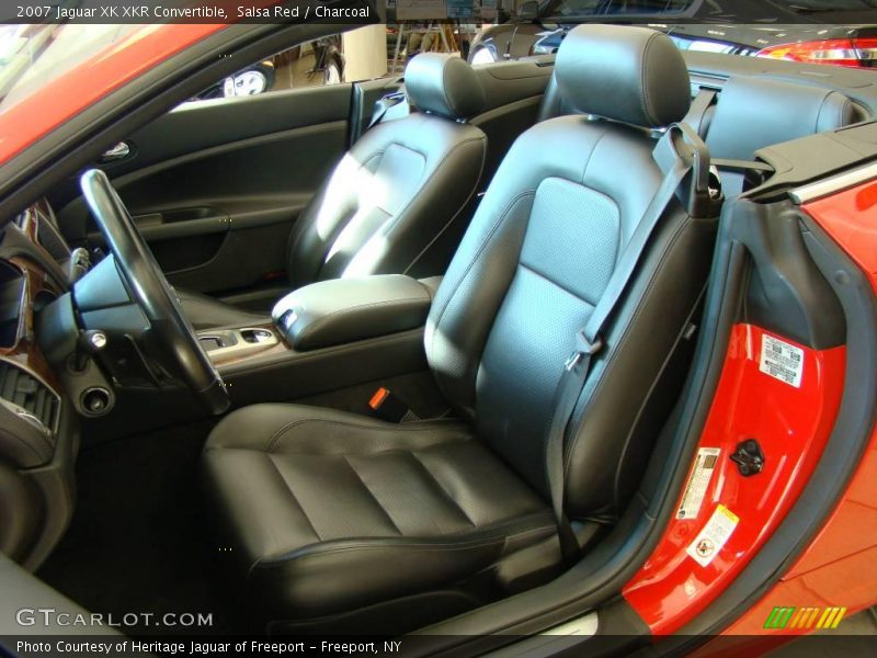 Salsa Red / Charcoal 2007 Jaguar XK XKR Convertible