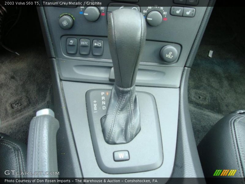 Titanium Grey Metallic / Graphite 2003 Volvo S60 T5