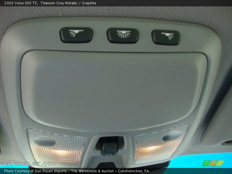 Titanium Grey Metallic / Graphite 2003 Volvo S60 T5