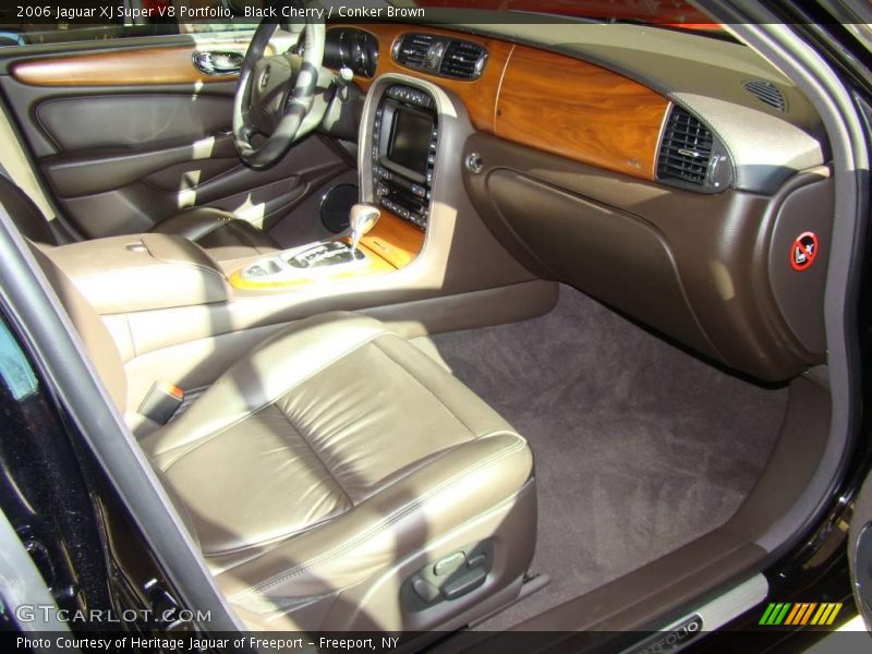 Black Cherry / Conker Brown 2006 Jaguar XJ Super V8 Portfolio