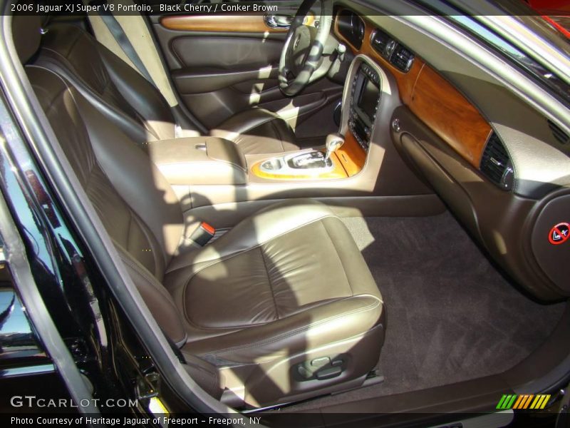 Black Cherry / Conker Brown 2006 Jaguar XJ Super V8 Portfolio