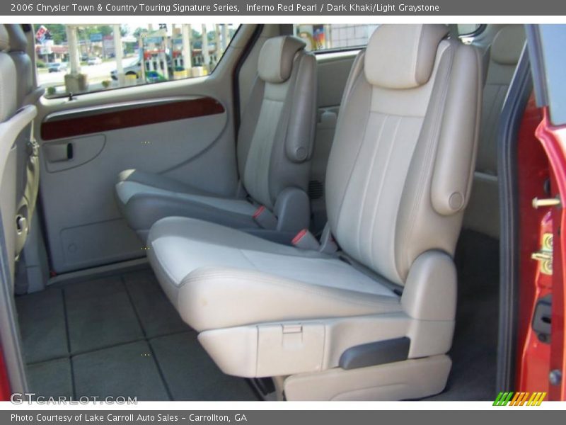 Inferno Red Pearl / Dark Khaki/Light Graystone 2006 Chrysler Town & Country Touring Signature Series