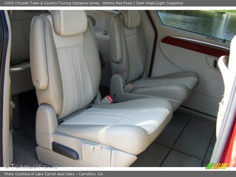 Inferno Red Pearl / Dark Khaki/Light Graystone 2006 Chrysler Town & Country Touring Signature Series