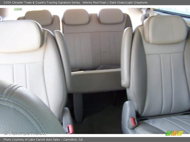 Inferno Red Pearl / Dark Khaki/Light Graystone 2006 Chrysler Town & Country Touring Signature Series
