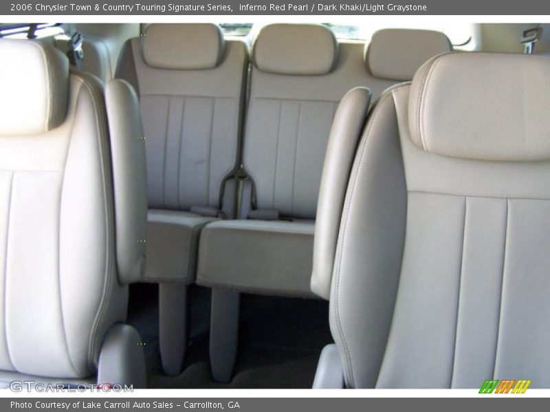 Inferno Red Pearl / Dark Khaki/Light Graystone 2006 Chrysler Town & Country Touring Signature Series