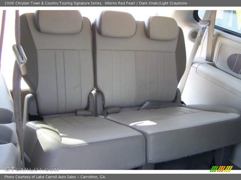 Inferno Red Pearl / Dark Khaki/Light Graystone 2006 Chrysler Town & Country Touring Signature Series