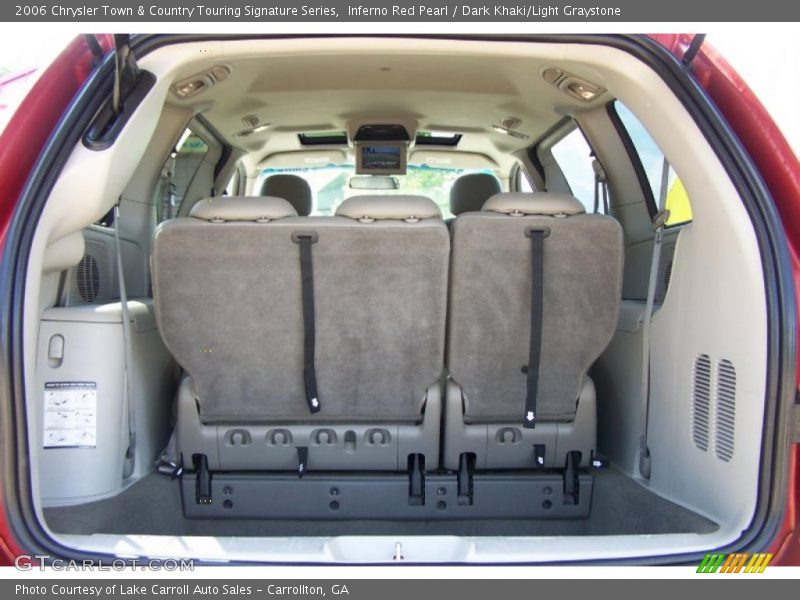 Inferno Red Pearl / Dark Khaki/Light Graystone 2006 Chrysler Town & Country Touring Signature Series