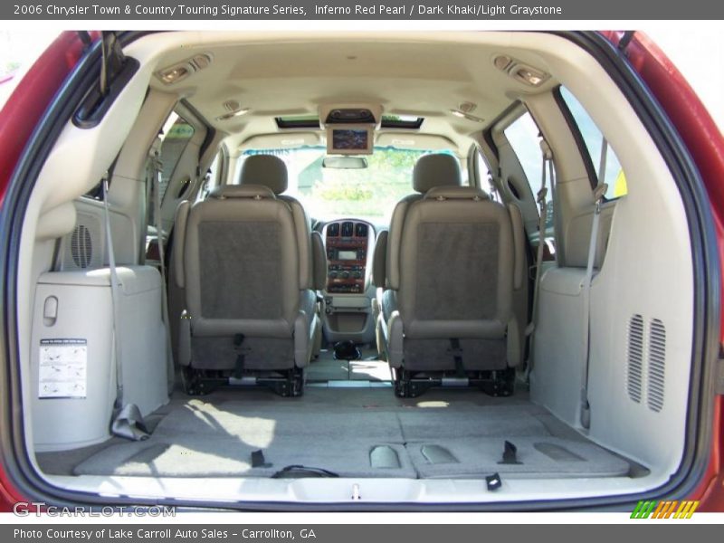 Inferno Red Pearl / Dark Khaki/Light Graystone 2006 Chrysler Town & Country Touring Signature Series