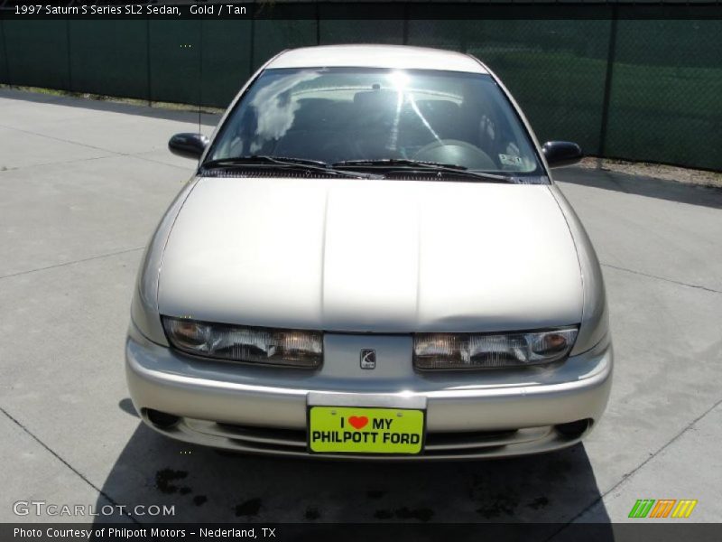 Gold / Tan 1997 Saturn S Series SL2 Sedan