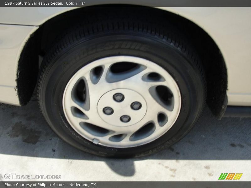 Gold / Tan 1997 Saturn S Series SL2 Sedan