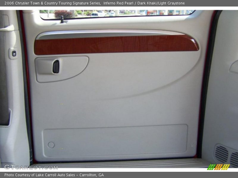 Inferno Red Pearl / Dark Khaki/Light Graystone 2006 Chrysler Town & Country Touring Signature Series