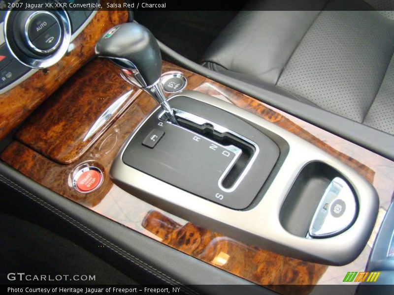 Salsa Red / Charcoal 2007 Jaguar XK XKR Convertible