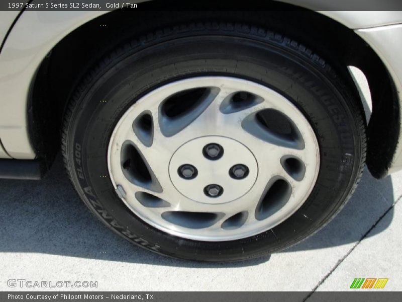 Gold / Tan 1997 Saturn S Series SL2 Sedan