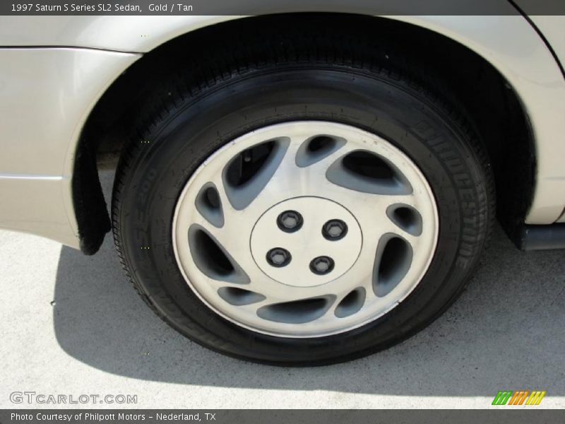 Gold / Tan 1997 Saturn S Series SL2 Sedan
