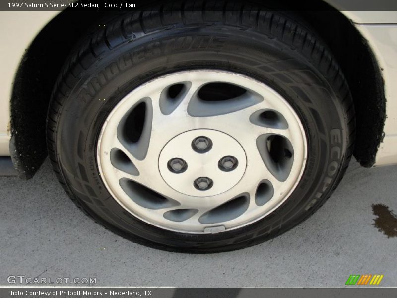 Gold / Tan 1997 Saturn S Series SL2 Sedan