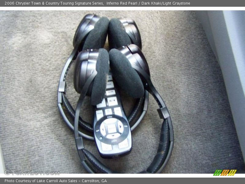 Inferno Red Pearl / Dark Khaki/Light Graystone 2006 Chrysler Town & Country Touring Signature Series