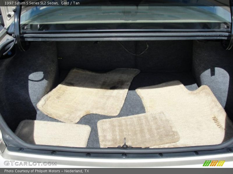 Gold / Tan 1997 Saturn S Series SL2 Sedan