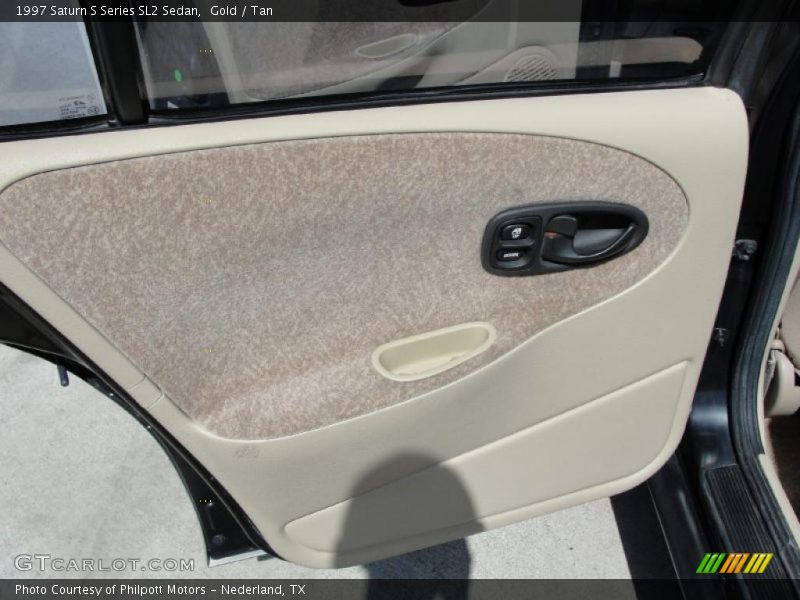 Gold / Tan 1997 Saturn S Series SL2 Sedan