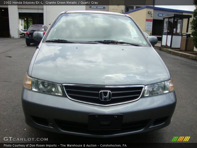 Granite Green Metallic / Quartz Gray 2002 Honda Odyssey EX-L