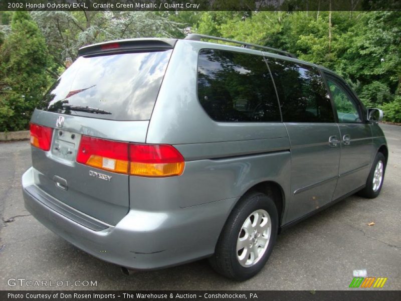 Granite Green Metallic / Quartz Gray 2002 Honda Odyssey EX-L