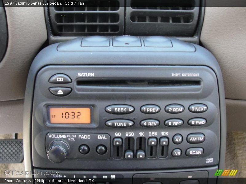 Gold / Tan 1997 Saturn S Series SL2 Sedan