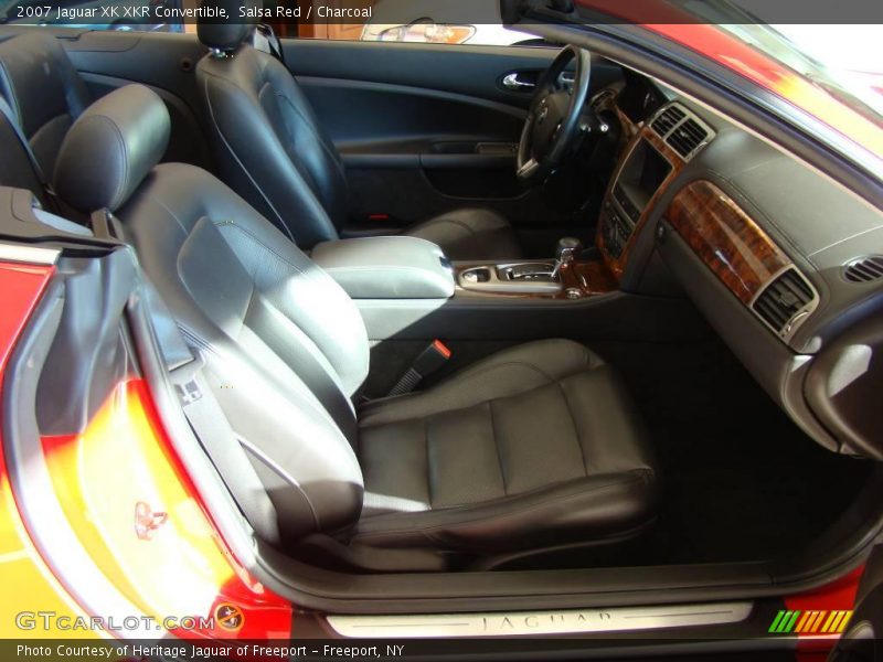 Salsa Red / Charcoal 2007 Jaguar XK XKR Convertible