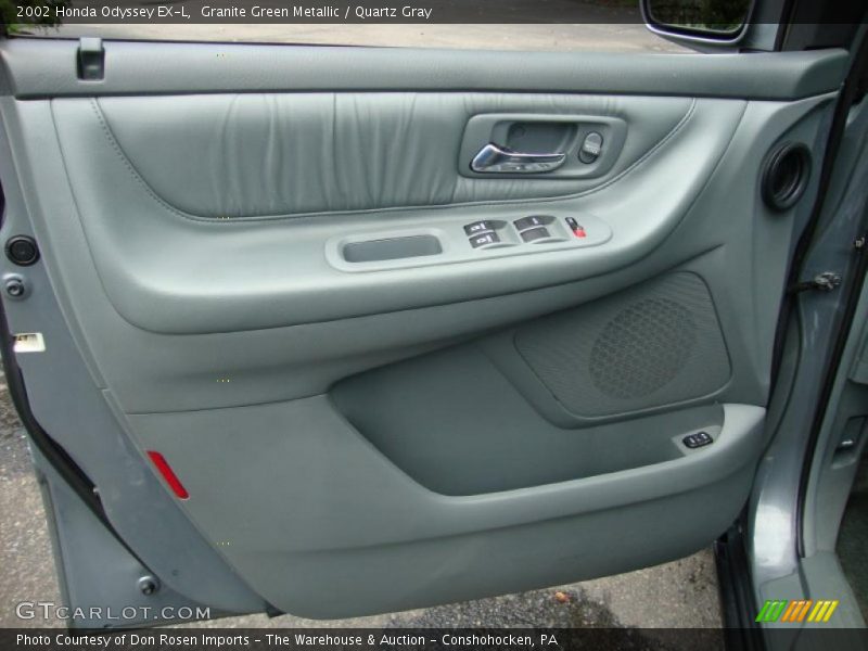 Granite Green Metallic / Quartz Gray 2002 Honda Odyssey EX-L
