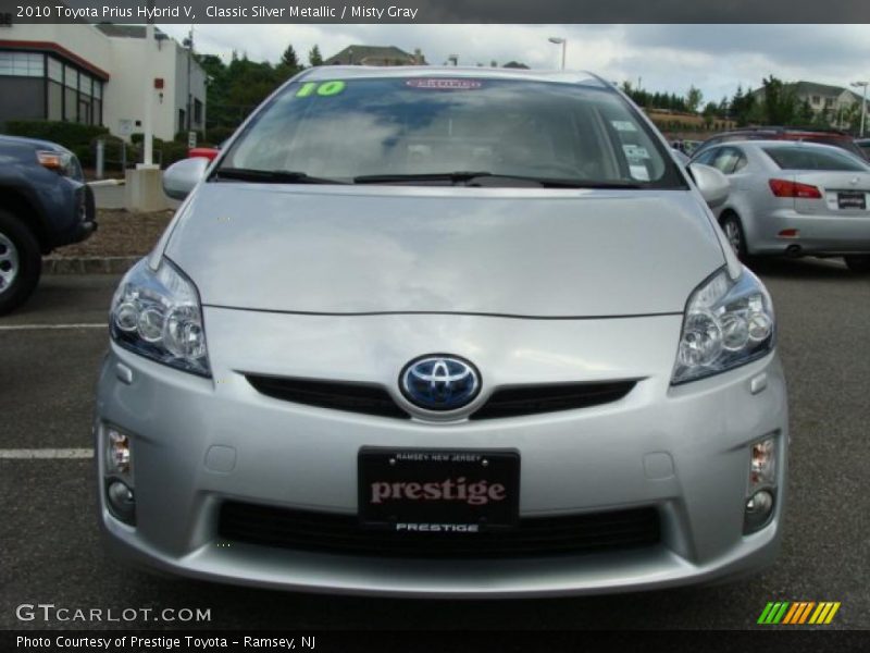 Classic Silver Metallic / Misty Gray 2010 Toyota Prius Hybrid V