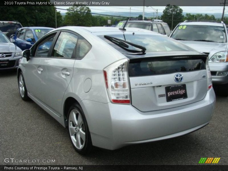 Classic Silver Metallic / Misty Gray 2010 Toyota Prius Hybrid V