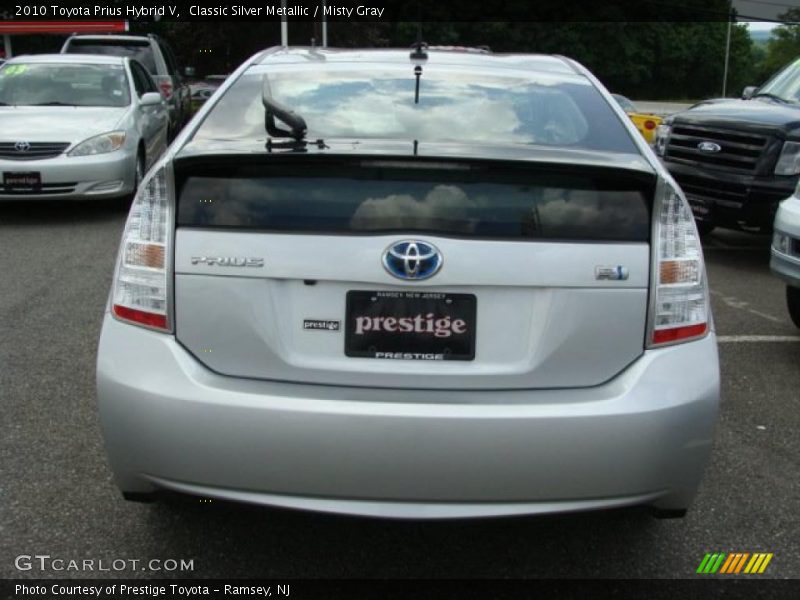 Classic Silver Metallic / Misty Gray 2010 Toyota Prius Hybrid V