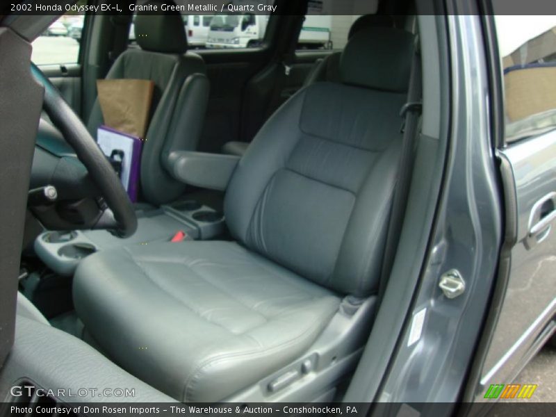 Granite Green Metallic / Quartz Gray 2002 Honda Odyssey EX-L