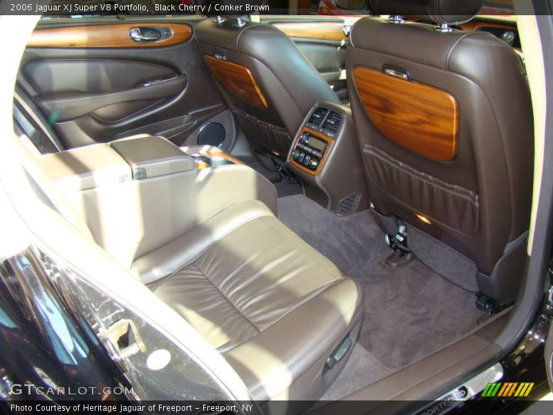 Black Cherry / Conker Brown 2006 Jaguar XJ Super V8 Portfolio