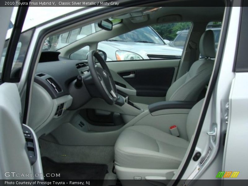 Classic Silver Metallic / Misty Gray 2010 Toyota Prius Hybrid V