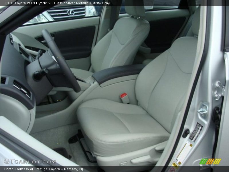 Classic Silver Metallic / Misty Gray 2010 Toyota Prius Hybrid V