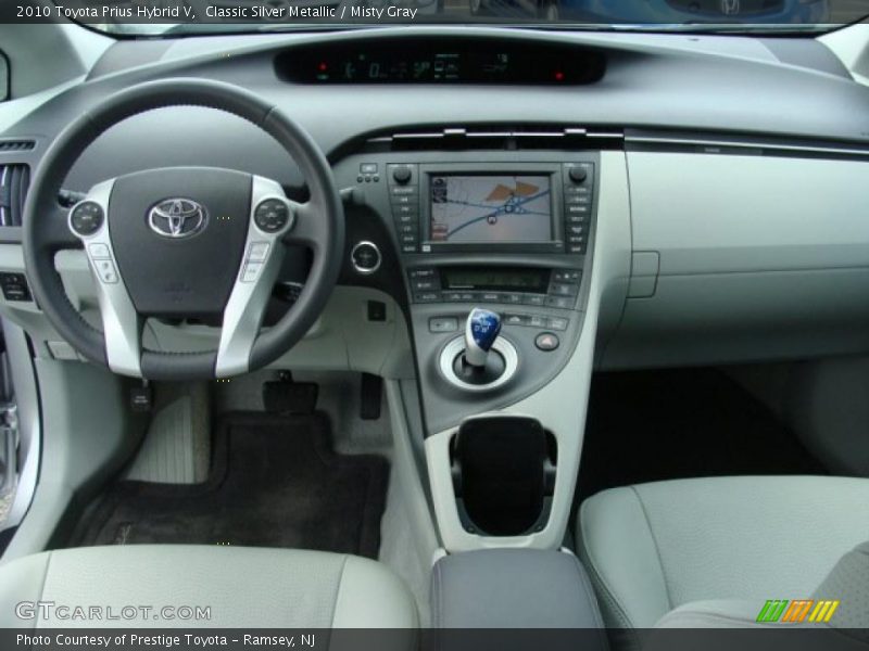 Classic Silver Metallic / Misty Gray 2010 Toyota Prius Hybrid V