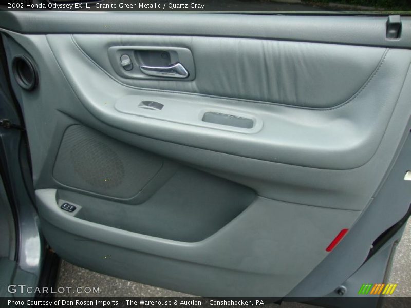 Granite Green Metallic / Quartz Gray 2002 Honda Odyssey EX-L