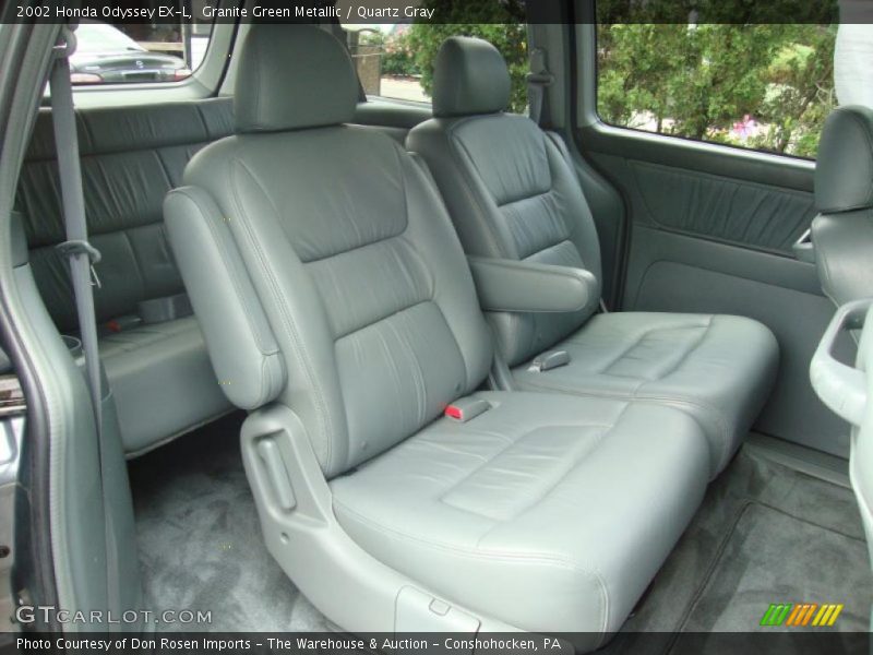 Granite Green Metallic / Quartz Gray 2002 Honda Odyssey EX-L