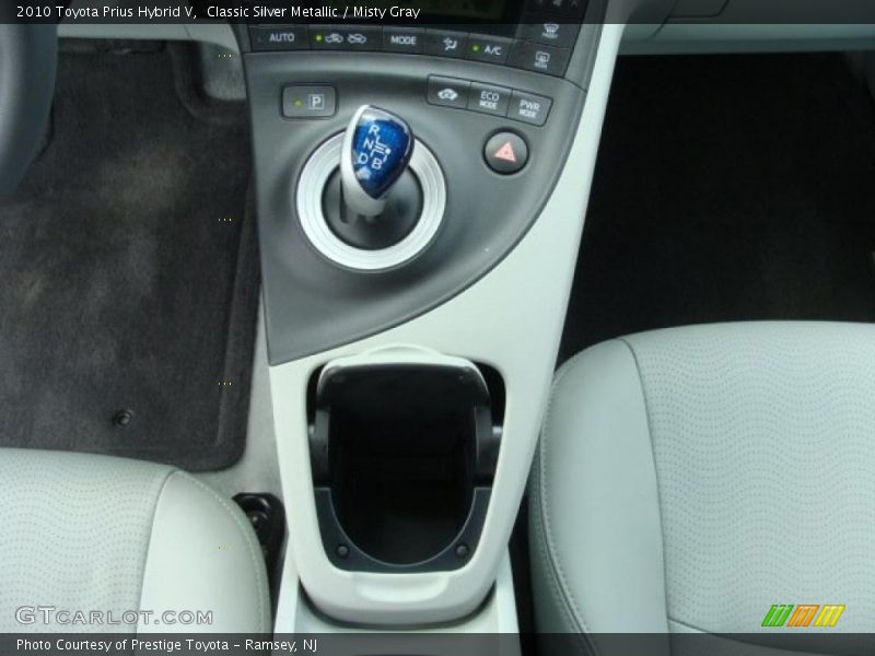 Classic Silver Metallic / Misty Gray 2010 Toyota Prius Hybrid V