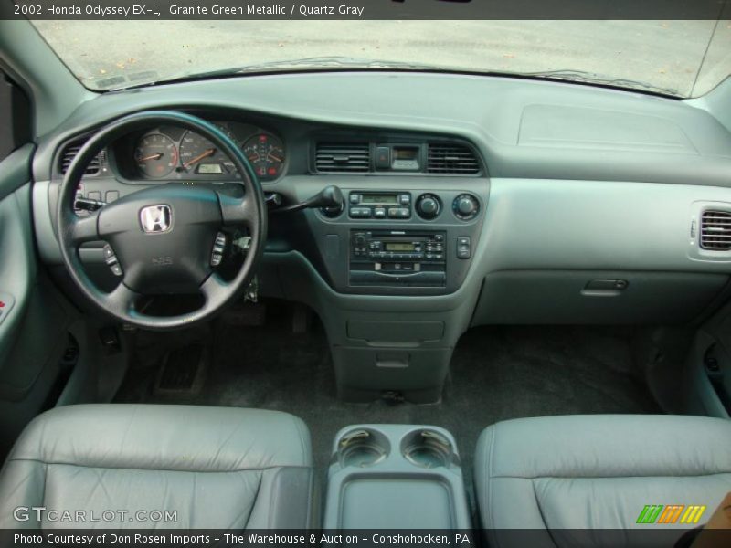 Granite Green Metallic / Quartz Gray 2002 Honda Odyssey EX-L