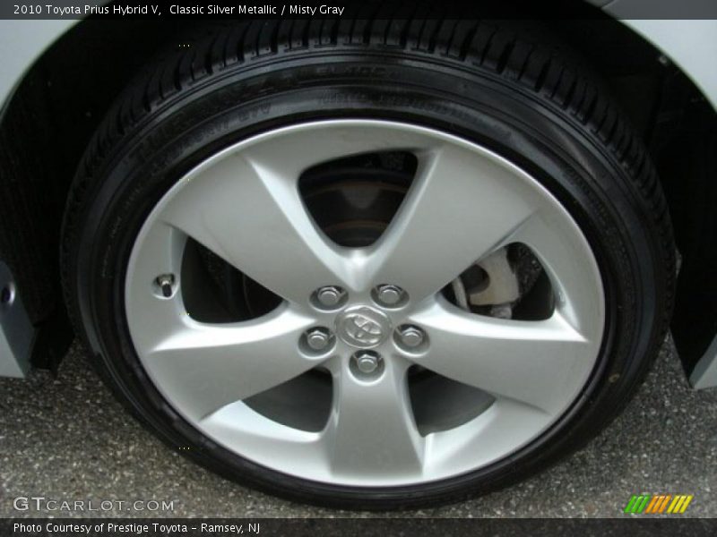 Classic Silver Metallic / Misty Gray 2010 Toyota Prius Hybrid V