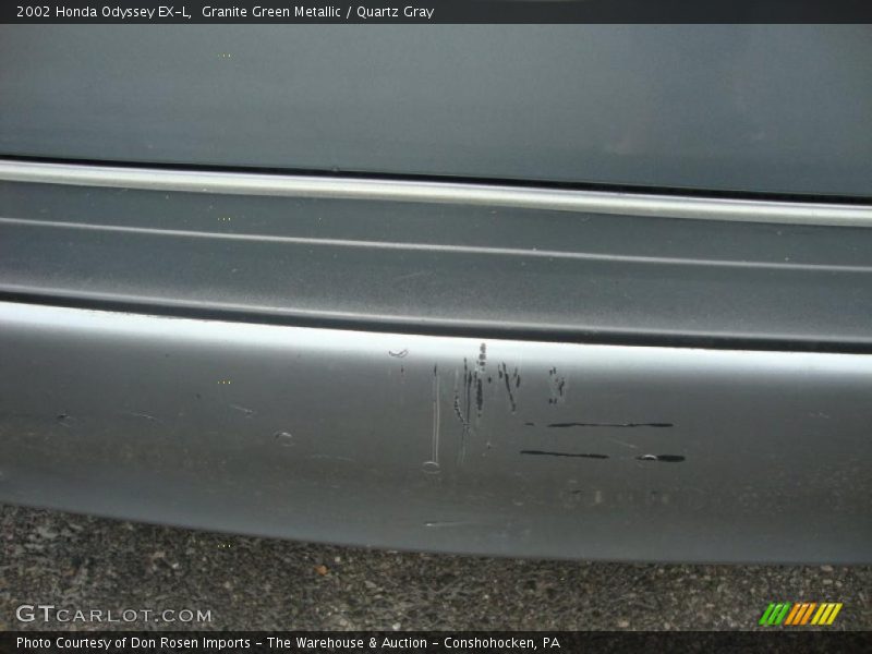 Granite Green Metallic / Quartz Gray 2002 Honda Odyssey EX-L