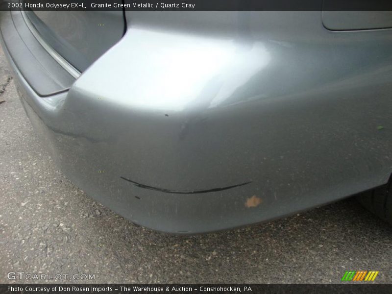 Granite Green Metallic / Quartz Gray 2002 Honda Odyssey EX-L