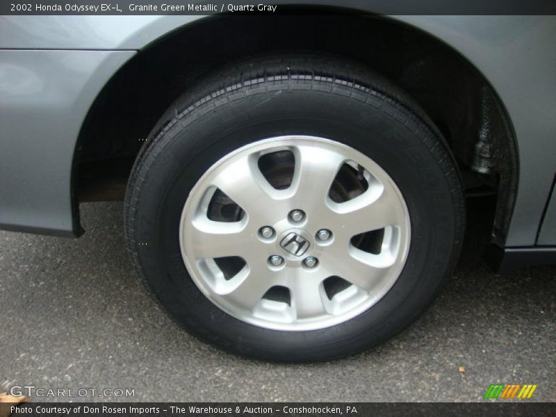 Granite Green Metallic / Quartz Gray 2002 Honda Odyssey EX-L